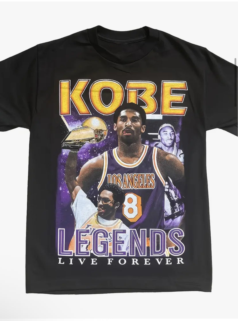 Kobe “Legends Never Die “ tee shirt